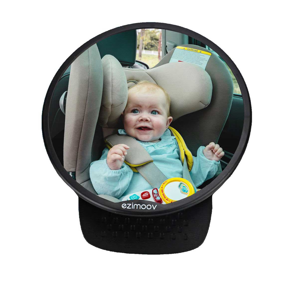 Miroir de voiture intérieur pour bébé avec angle large et convexe pour  enfant en bas âge et enfant à l'arrière, réglable - Temu France