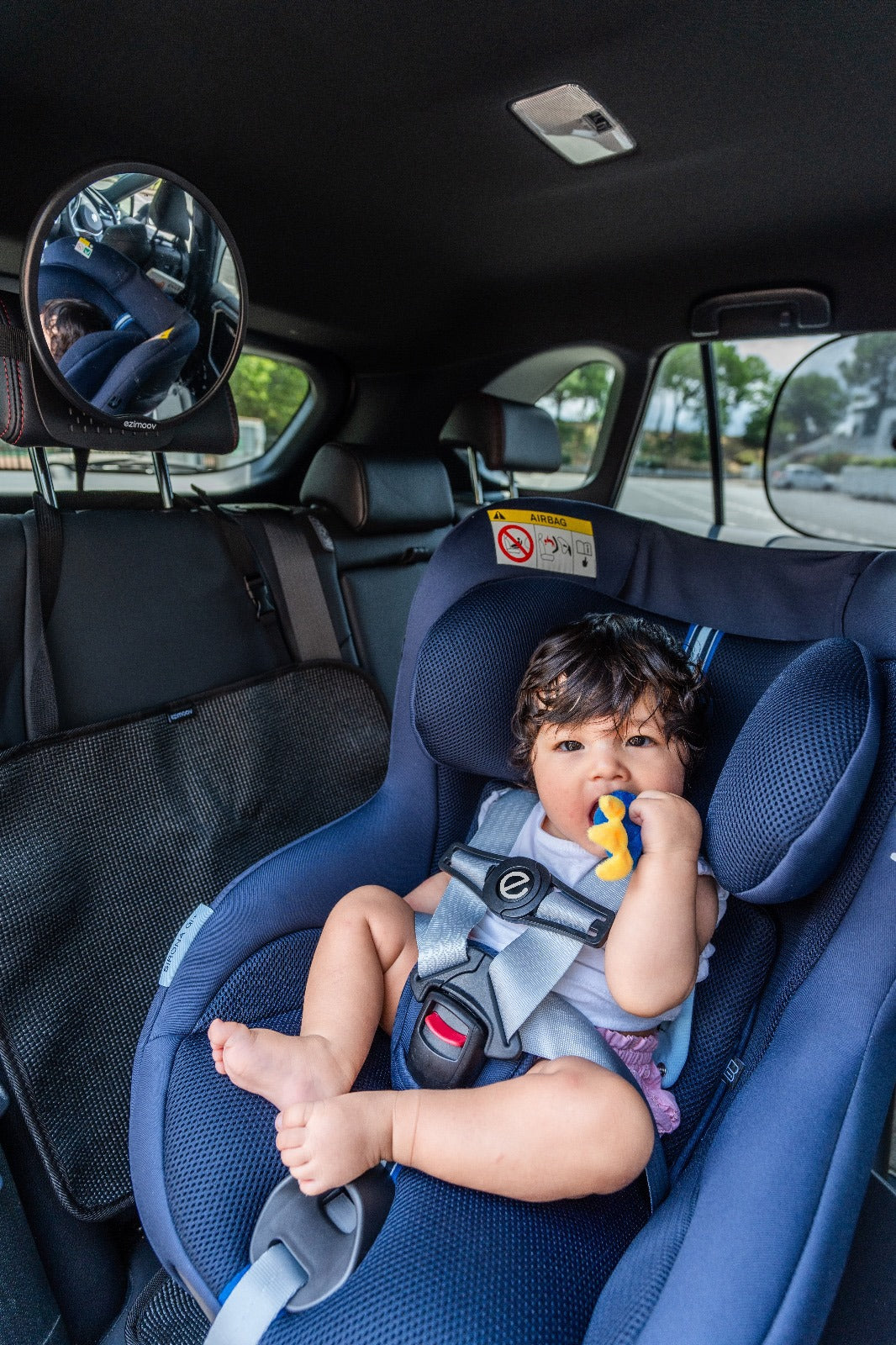 Mini Auto pour bébé Miroir incassable vue arrière bébé Miroir  orientable à 360 ° Rotation pour tout-petits bébé enfant de sécurité