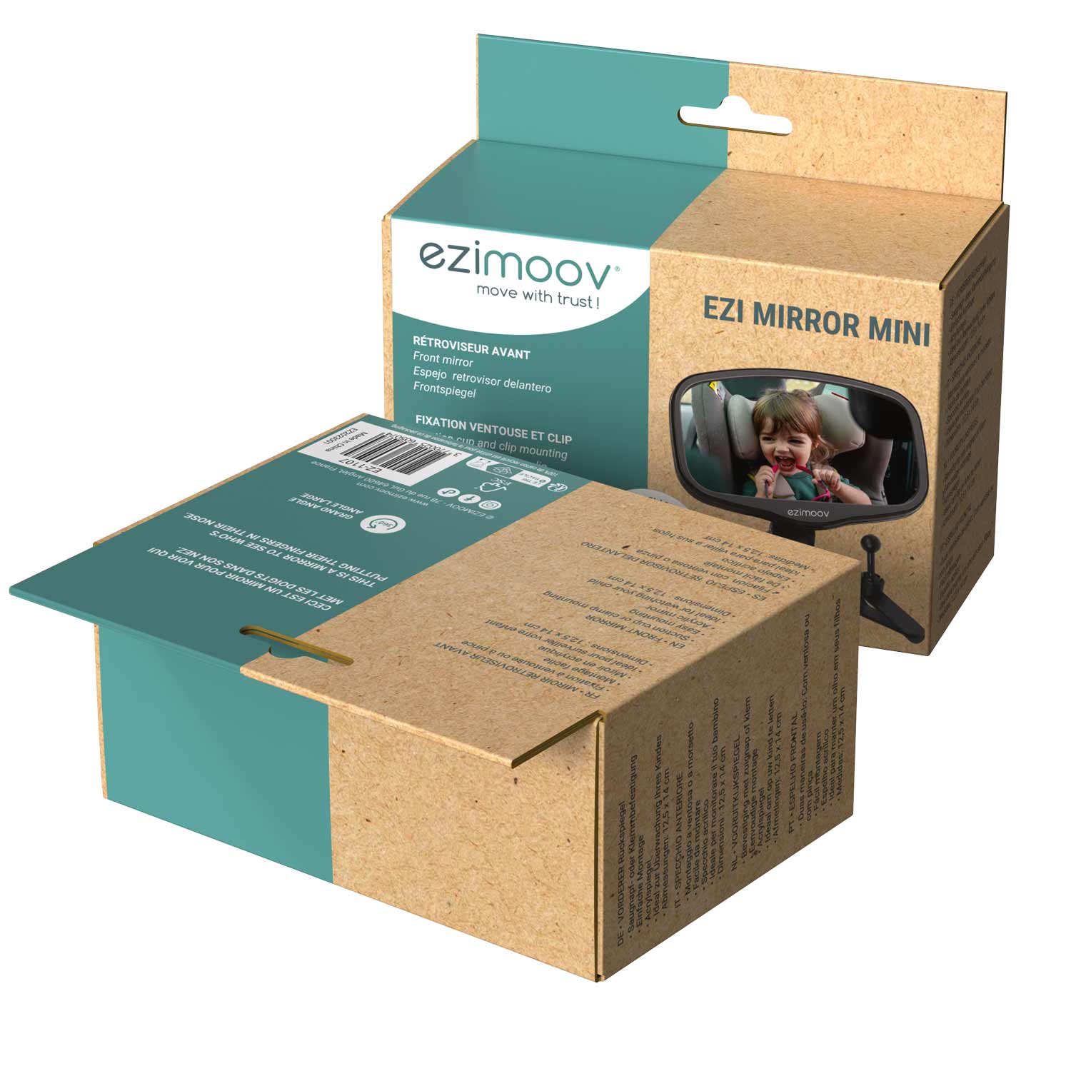 Surveillance Pack - Rétroviseur + Miroir siège auto EZIMOOV : Comparateur,  Avis, Prix